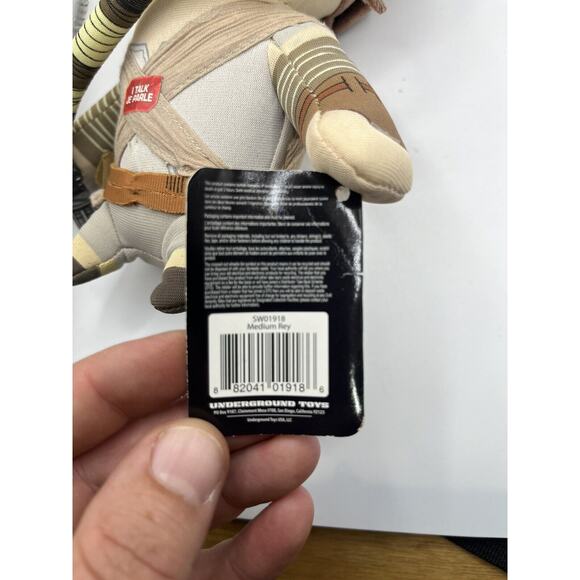 Disney STAR WARS REY Talking Plush 9" Toy Collectible Plush With Tags - Picture 4 of 9